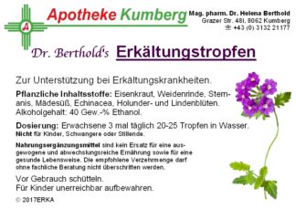 Erkältungstropfen